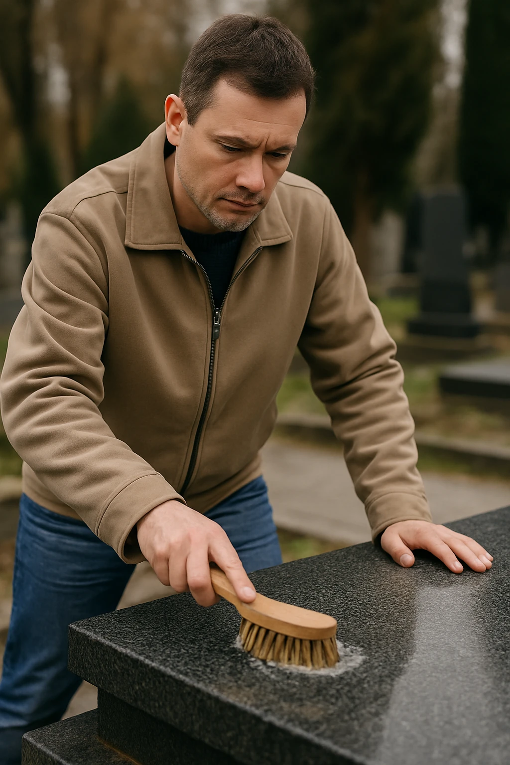 Sprzątanie grobów Cmentarz Komunalny Powązki Wojskowe